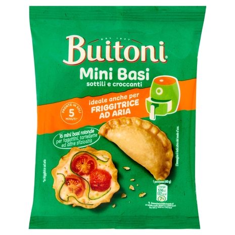 BUITONI Mini Basi Dischi Pasta Sfoglia Rotondi 160g